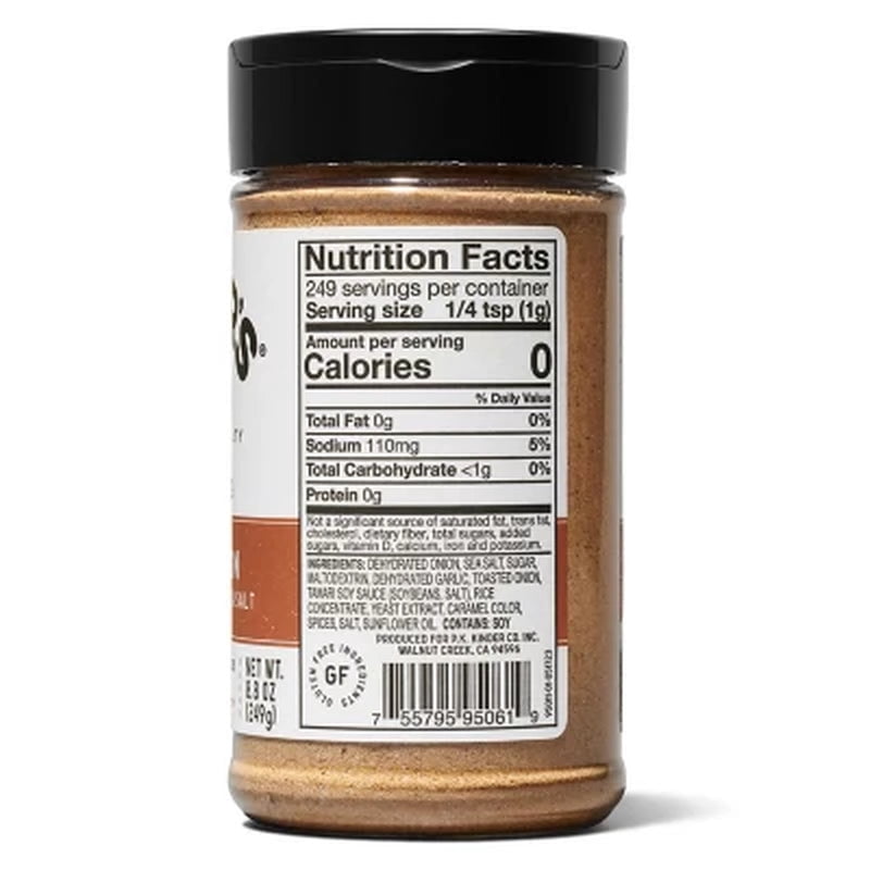 Kinder'S French Onion Seasoning 8.8 Oz.