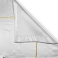 thumbnail image 3 of Ambesonne Saying Kitchen Curtains, Wedding Diamond Shape, 55"x45", Brown Beige and White, 3 of 3