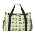 thumbnail image 1 of Balery Avocado for Exercise Bolsa de Gimnasio para Mujeres, Bolsa de Viaje con Bolsillo Húmedo, Bolsa de Fin de Semana para Mujeres, Bolsa de Viaje Resistente al Agua, 1 of 7