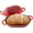 Red, variant on Enameled Cast Iron Bread Oven 2 Qt Red, Non-Stick Single Loaf Pan with Lid for Artisan Sourdough Baking