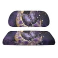 thumbnail image 2 of Pzuqiu Purple Butterfly Rose Design Golf Cart Seat Covers All Weather, Soft, Suitable for Outdoor, Fit for Club Car, 2 of 10