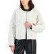 thumbnail image 1 of Hugo Boss Womens Snap Front Flap Pocket Quilted Jacket, white, S, 1 of 1