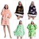 thumbnail image 2 of Sudadera con capucha de Sherpa para mujeres, hombres y adolescentes, manta usable de gran tamaño, manta gruesa y cálida, Sudadera con capucha grande, 2 of 4