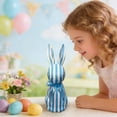 thumbnail image 3 of WEGFTDUOP Easter Hand Drawn Ceramic Ornaments Egg Carrying Rabbits Egg Cup Home Decorations Party Props, 3 of 6