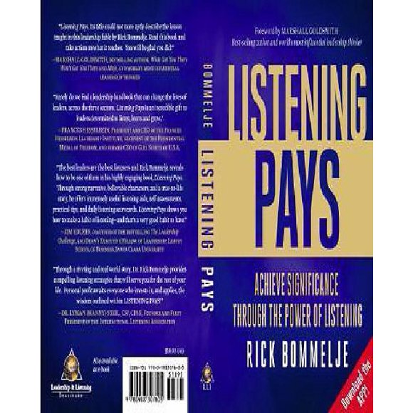 Listening Pays: Achieve Significance Through the Power of Listening