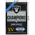 thumbnail image 3 of NFL Las Vegas Raiders - Champions 23 Wall Poster, 14.725" x 22.375" Framed, 3 of 6