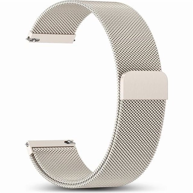 wonima11 18mm 20mm 22mm Metal Watch Band Compatible with Garmin Vivoactive 5 Watch Bands, Vivoactive 6/3/Venu 3S/2S, Quick Release Stainless Steel Milanese Loop Mesh Strap for Venu 3/Venu 2 Men Women