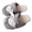 Gray, variant on Women's Cute Lamb Plush Slippers Closed Toe Soft Sherpa Fleece House Shoes With Non Slip Quiet Sole For Winter, Pink