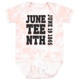 thumbnail image 3 of Inktastic Juneteenth June 19, 1865 Boys or Girls Baby Bodysuit, 3 of 5