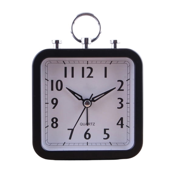 Analog Alarm Clock With Big Numbers Quiet Operation Perfect For Senior Kids
