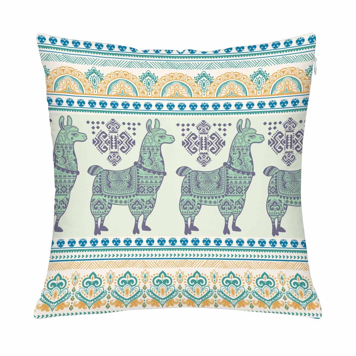 MKHERT Cute Alpaca Llama Pillow Covers Pillowcase Throw Pillows 18x18 inch - Walmart.com