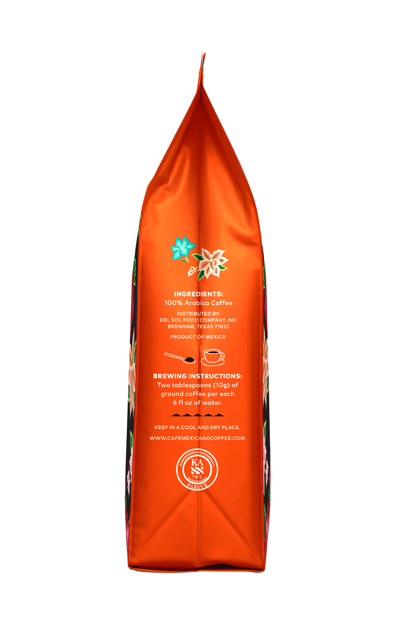 (6 pack) Café Mexicano Chiapas Reserve Medium-Dark Roast 12oz