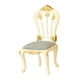 thumbnail image 3 of Silla de casa de muñecas escala 1:12, mini silla de comedor, adorno, accesorios, colección, miniatura Azul claro, 3 of 9