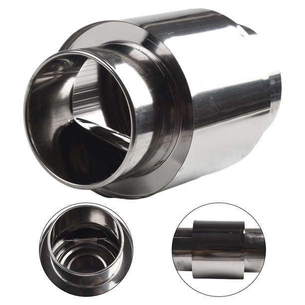 Adaptateur Tuyau Cheminée Flexible 60mm Acier Inoxydable Poêle à Bois Adaptateur Tuyau Cheminée Flexible 60mm Acier Inoxydable Poêle à Bois