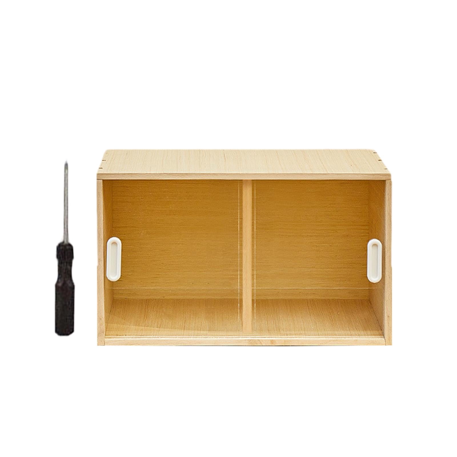 Fzaqwen Brooder Box for Chicks Wooden Hamster Cage Accessories Quail Birds Coop Breeding 50cm