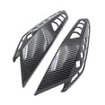 thumbnail image 1 of 2pcs motocicletas de protección de la señal de accesorios de los accesorios fáciles de usar piezas de escudos de cola de reemplazo resistente Rayas grises, 1 of 8