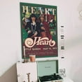 thumbnail image 2 of Music Poster- Heart The Band Tour Poster - Vintage Style - Size 24x36 - Postora, 2 of 5