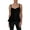 black, variant on Cinq a Sept Womens Arielle Velvet Ruched Dress Top