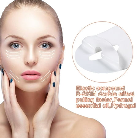 HERCHR Slim Face Mask, Lifting Facial Mask V Shape Face Slim Chin Check Neck Lift Firming Whitening Pulling Mask, Firming Facial (The Best Whitening Mask For Face)