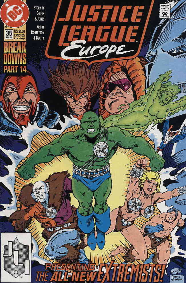 Cover of Justice League Europe #35