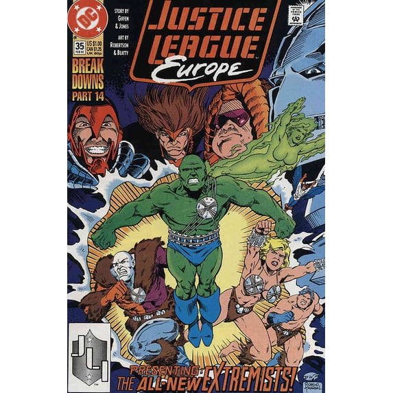 Justice League Europe #35 VF ; DC Comic Book