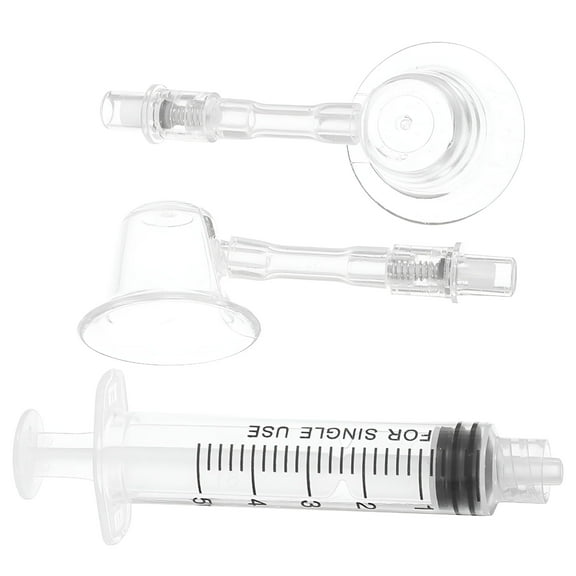 XIRQI 2Pcs Aspirator Clear Pullers Breastfeeding Shield for Flat Inverted Shy