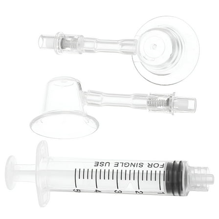 XIRQI 2Pcs Aspirator Clear Pullers Breastfeeding Shield for Flat Inverted Shy