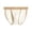 Beige, variant on Men's Exotic High Cut Briefs Satin Ice Silk Underwear for Daily Home Casual Party – Breathable Low Rise Triangle Panties Men’s, XXL, Brown