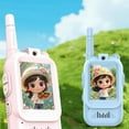 thumbnail image 5 of Walkie Talkies for Kids 2 Pack, Video Walkie Talkies Handheld Rechargeable Video Intercom with Screen Display, Indoor Outdoor Toys for Ages 3-12, Gifts for Boys Girls Christmas, 5 of 7