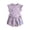 Purple, variant on Girls 2-8Y Summer Off Shoulder Ruffle Sleeveless Shirt Top Bow Shorts Casual Short Sleeve Round Neck Suits