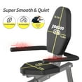 thumbnail image 5 of Pooboo Recumbent Exercise Bike Adjustable Magnetic Resistance Cycling Bike Indoor Stationary Exercise Bike with Comfortable Seat & Monitor for Home Office Cardio Workout, 5 of 11