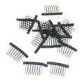 thumbnail image 4 of 10 pinzas de acero para pelucas de 7 dientes, accesorios de peluquería para damas., 4 of 7
