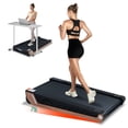 thumbnail image 2 of Walking Pad Treadmill with 8% Incline,Under Desk Portable Treadmill,2.55HP Compact Walking Machine with LED Display,220 lb Capacity for Home and Office, 2 of 9