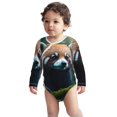 thumbnail image 2 of Sigee Forest Plant Raccoon for Baby Unisex Baby Cotton Long-Sleeve Bodysuits Soft Cotton, Breathable-3 Months, 2 of 6
