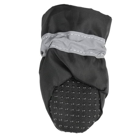 Tebru Dog Shoes 4Pcs/set No Slip Pet Dog Shoes Boots Waterproof Dog Socks Soft Cotton Padded  Dog Boots