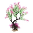 thumbnail image 1 of Miangastore Fish Tank Plant Decor Aquarium Fake Plant Plastic Fish Tank Landscaping Decoration, 1 of 8