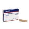 Coverlet Fabric Adhesive Bandage Strip 00230 Box of 100, Tan