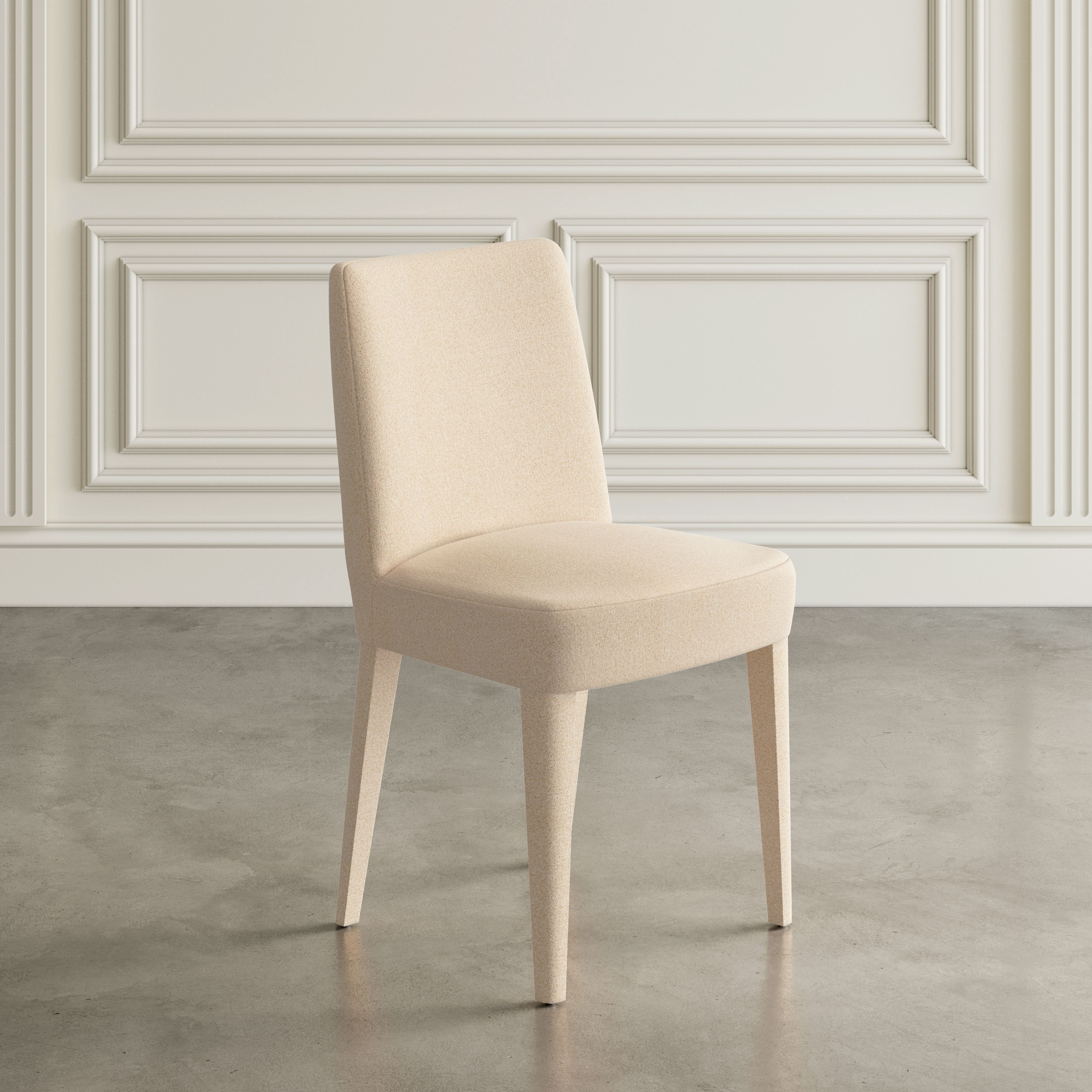Jofran Wilson Mid-Century Modern Contemporary Upholstered Vintage Dining Chair (Set of 2)