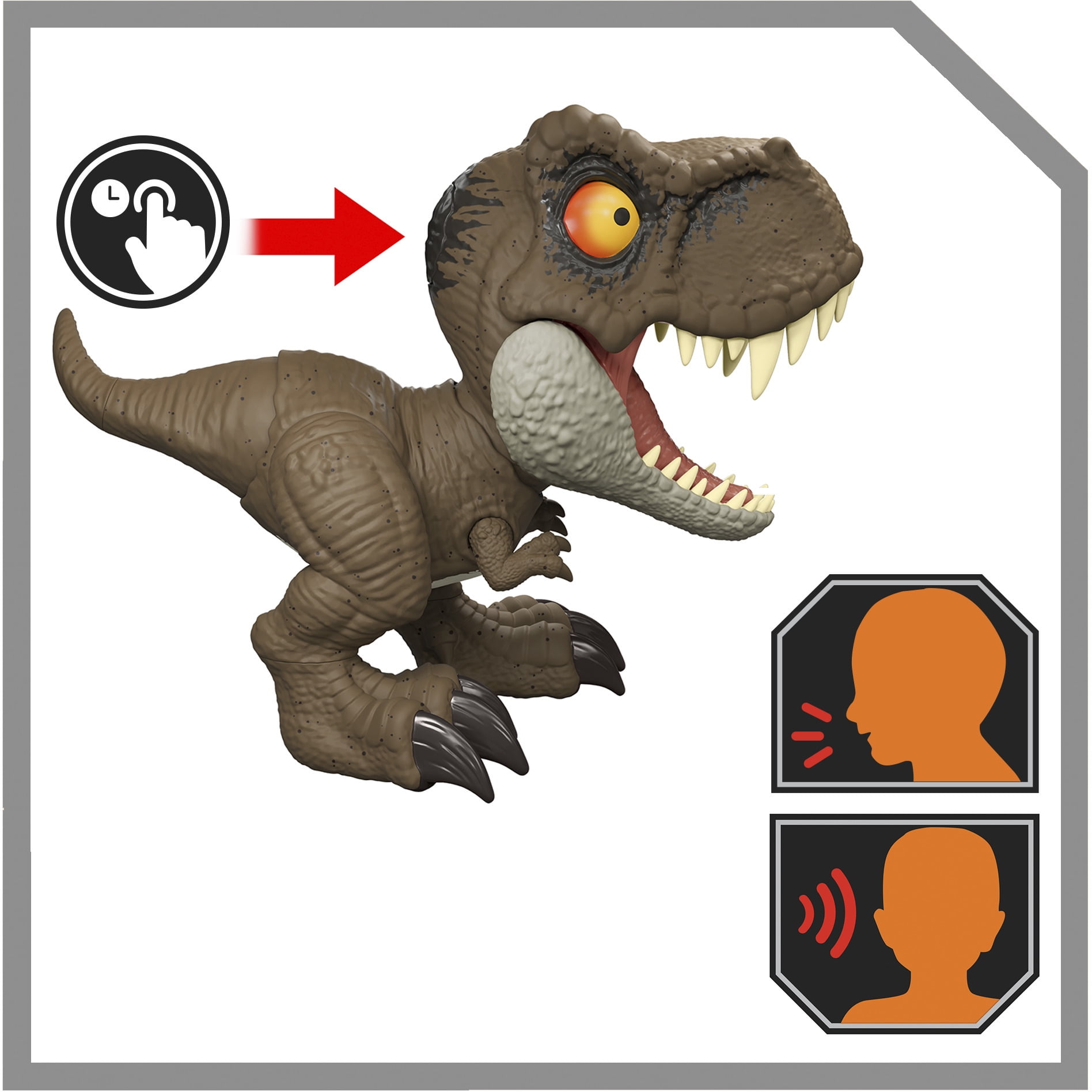 Jurassic World Roar Command Tyrannosaurus Rex