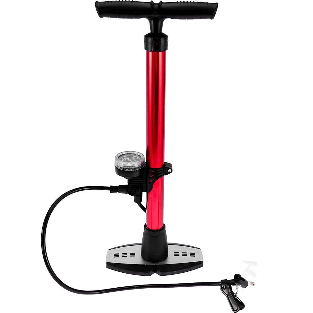 Bike Pump Bicycle Tire Air Pump With Gauge & Smart Valve Head 160 Psi