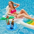 thumbnail image 2 of Support de Boisson Gonflable en Forme de Cocotier pour Piscine d'Été, 2 of 8