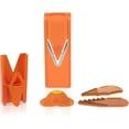 thumbnail image 1 of Swissmar Borner V-1001 V-Slicer Plus Mandoline 5 Piece Set (Orange), 1 of 8