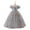 Gray, variant on Girls Princess Dresses Sequin Tulle Ball Gown Elegant Star Pattern Puff Sleeve Formal Party Dress for Birthday Wedding