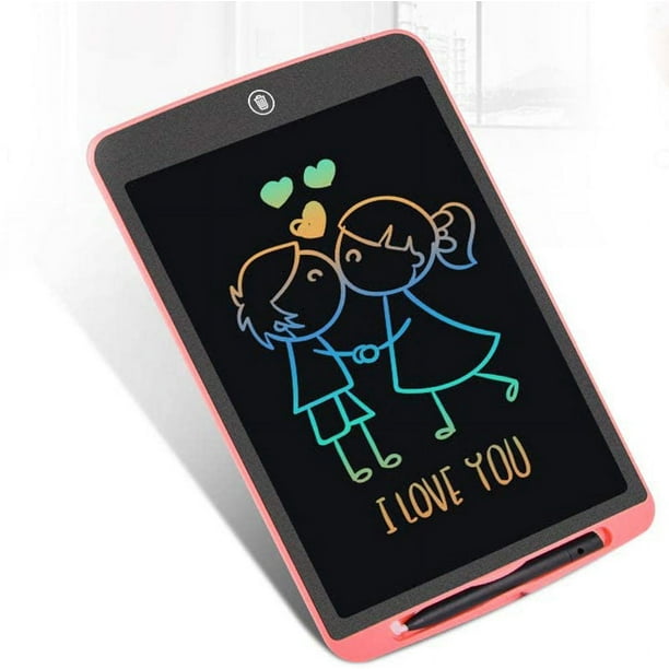 Tablette d'écriture LCD, planche à dessin d'écriture électronique colorée  Doodle Board 