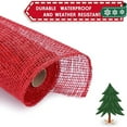 thumbnail image 3 of Craig Bachman Burlap Mesh Wedding Red Paper Ribbon, 360" x 10", 3 of 4