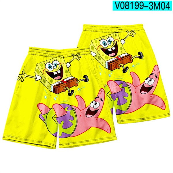 Pantalones cortos de Anime 3D para hombre, bañadores de playa de secado rápido, Hip Hop, ropa de playa Fivean unisex