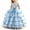 Sky Blue, variant on Zpanxa Girls' Dresses Girls' Long Sleeve Pink Lace Bodice Dress Bow Tiered Tulle Skirt Formal Holiday Flower Girl Gown