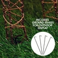 thumbnail image 4 of Alpine Corporation Outdoor Holiday Rattan Reindeer with LED Lights, 4 of 16