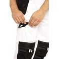 thumbnail image 4 of SSS White Pants for Men Construction Decorators Painters Pants Relaxed Fit Double Knee Work Utility Trousers Durable, 4 of 5