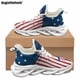 thumbnail image 1 of Doginthehole - Zapatos casuales de verano para mujer, diseño artístico, estampado de bandera estadounidense, zapatillas deportivas para correr al aire libre, zapatillas clásicas con cordones para homb, 1 of 6